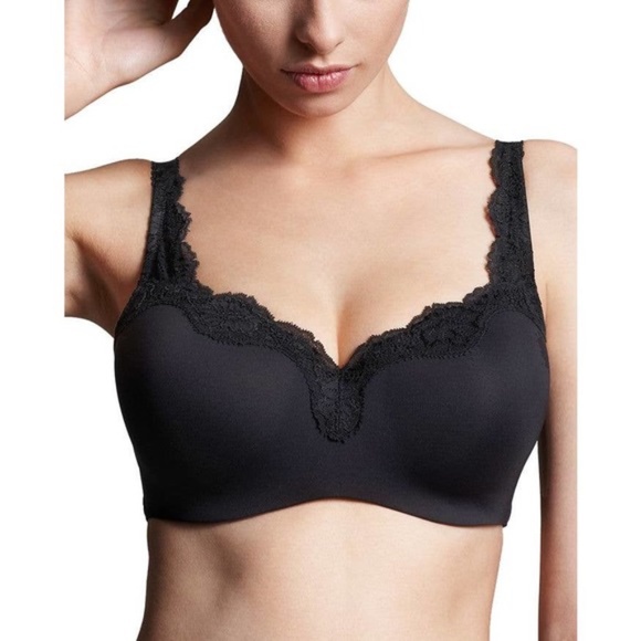 Le Mystere Other - NWOT Le Mystere Lace Tisha Underwire Bra Black w/Purple Lace size 38D